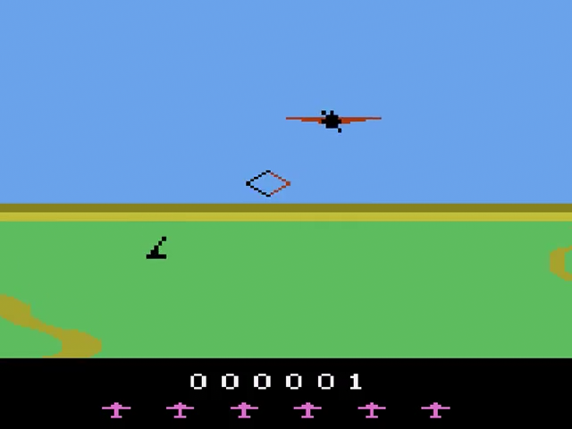 Spitfire Attack — Title screen