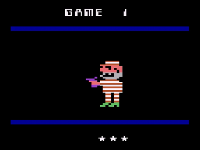 Squeeze Box — Title screen