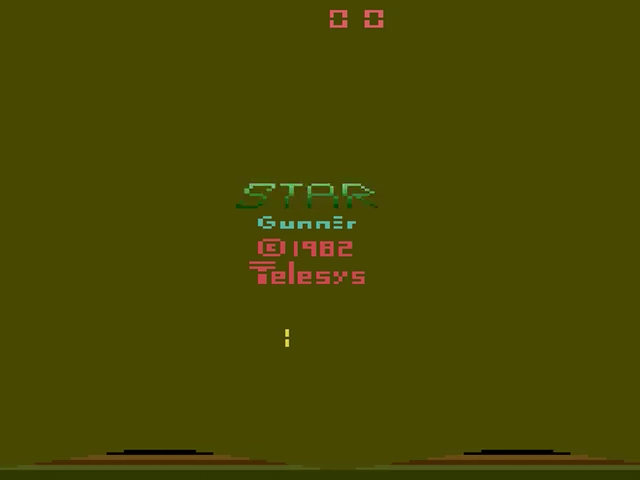 Stargunner — Title screen