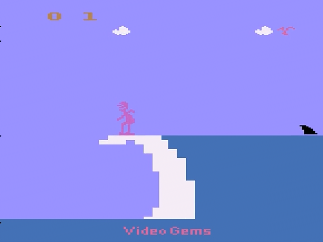 Surfer's Paradise : But Danger Below! — Title screen