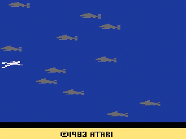 SwordQuest : WaterWorld — Title screen