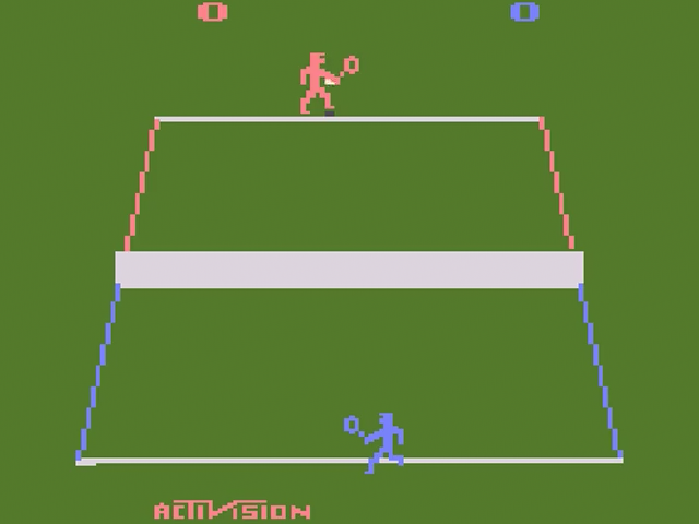 Tennis — Title screen