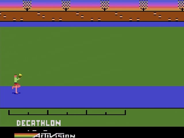 The Activision Decathlon — Title screen