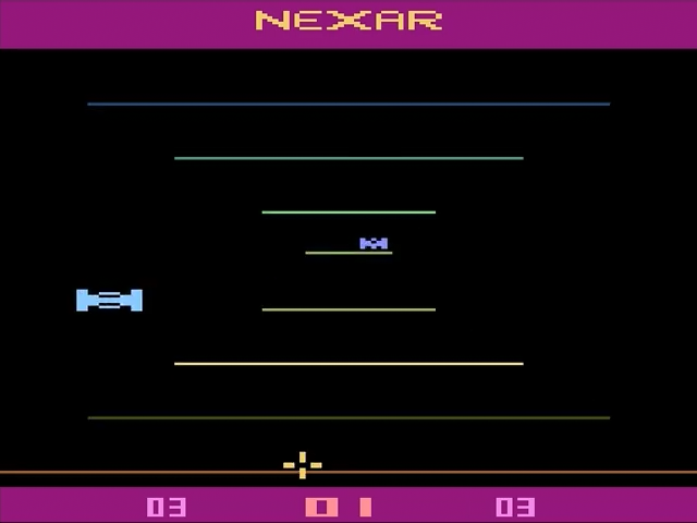 The Challenge of.... Nexar — Title screen