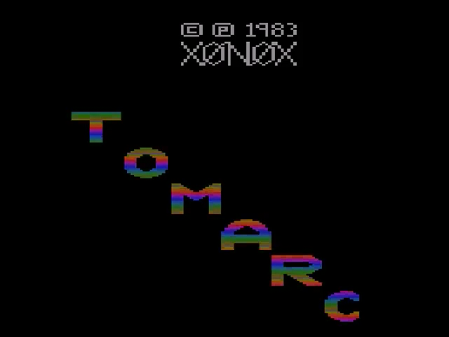 Tomarc the Barbarian — Title screen