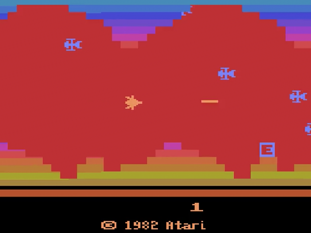Vanguard — Title screen