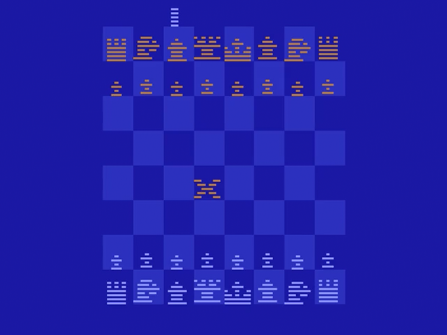 Video Chess — Title screen