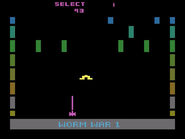 Worm War I — Title screen