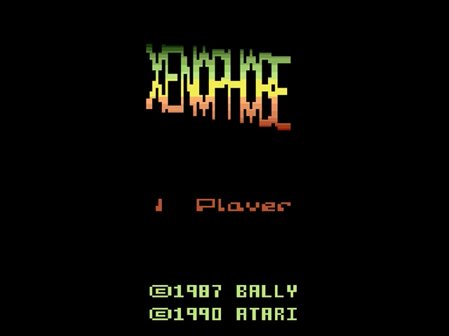 Xenophobe — Title screen