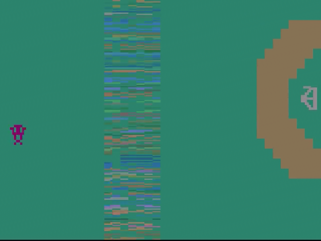 Yars' Revenge — Title screen