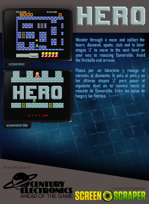 Hero — Box back