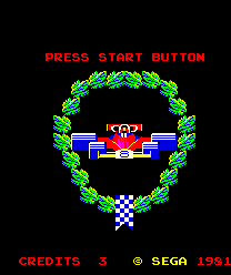 Turbo — Title screen
