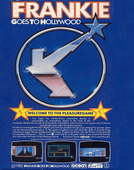 Frankie Goes to Hollywood — Box back