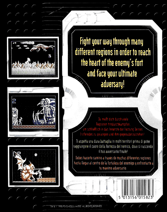 Shadow of the Beast — Box back
