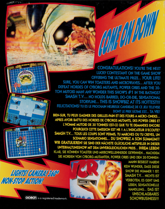 Smash T.V. — Box back