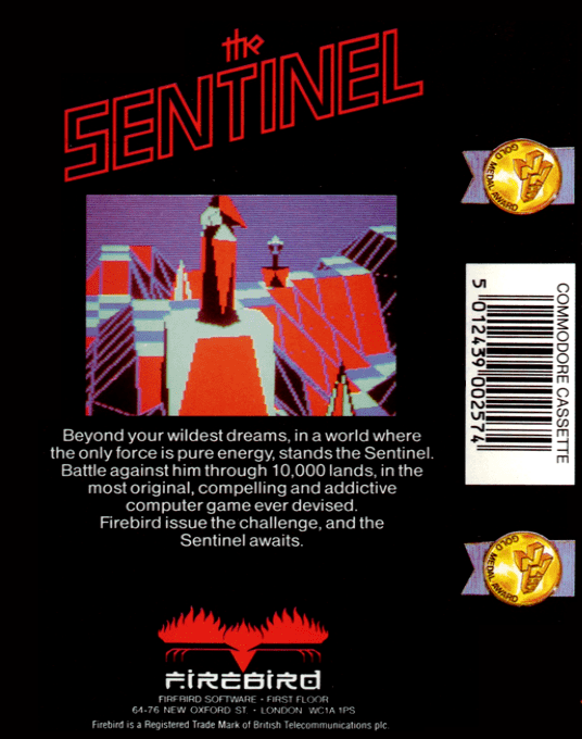 The Sentinel — Box back