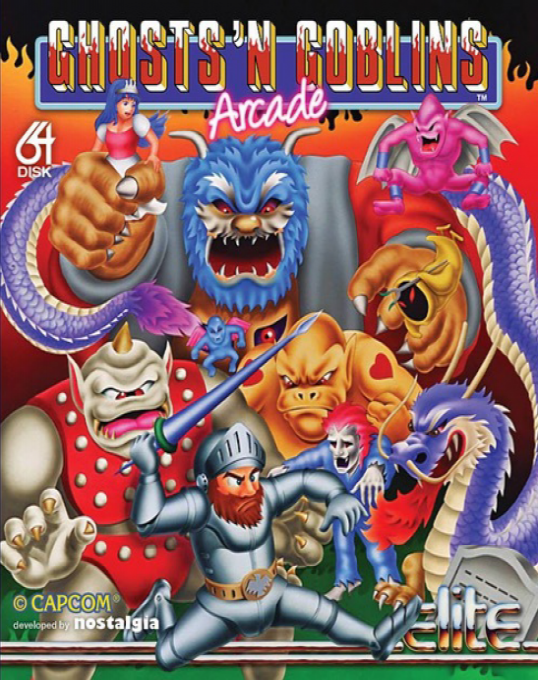 Ghosts'n Goblins Arcade (Homebrew)