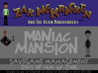 Maniac Mansion + Zak McKracken
