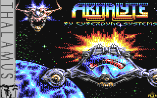 Armalyte — Title screen