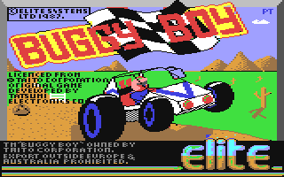 Buggy Boy — Title screen