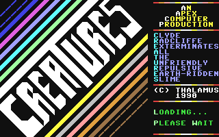 Creatures — Title screen