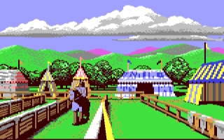 Defender of the Crown — Title screen