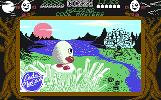 Dizzy : The Ultimate Cartoon Adventure — Title screen