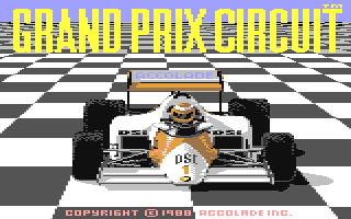 Grand Prix Circuit — Title screen