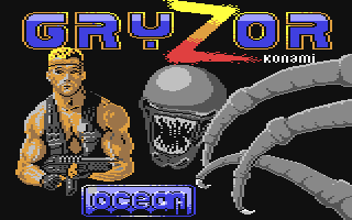 Gryzor — Title screen