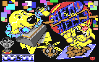 Head Over Heels — Title screen