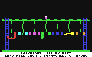 Jumpman — Title screen