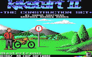 Kikstart 2 — Title screen