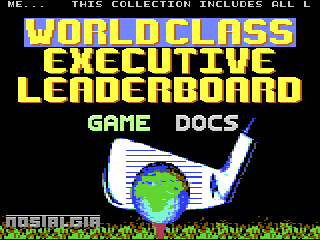 Leaderboard Collection — Title screen