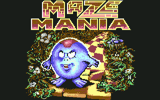 Maze Mania — Title screen