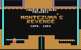 Montezuma's Revenge — Title screen