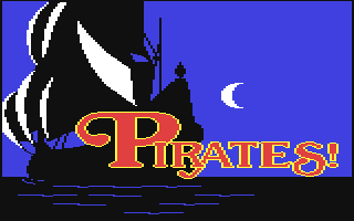 Pirates! — Title screen