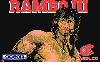 Rambo III — Title screen