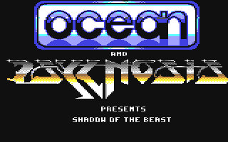 Shadow of the Beast — Title screen