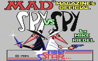 Spy vs Spy — Title screen