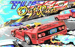 Turbo Out Run — Title screen