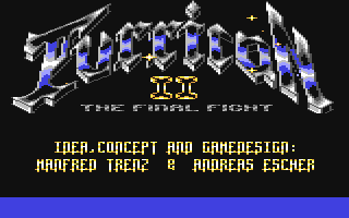 Turrican II : The Final Fight — Title screen