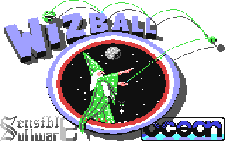 Wizball — Title screen