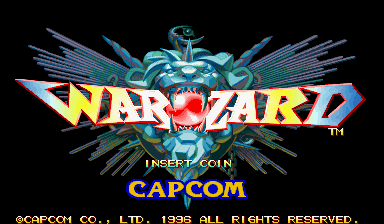Warzard — Title screen