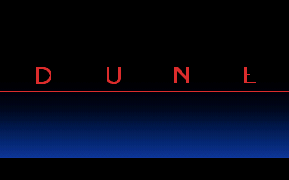 Dune — Title screen