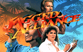 Jagged Alliance — Title screen