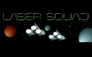 Laser Squad — Title screen