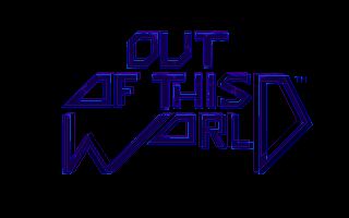 Out of this World — Title screen