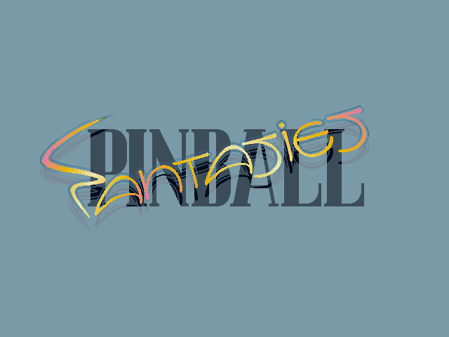 Pinball Fantasies — Title screen