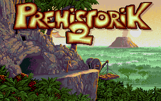 Prehistorik 2 — Title screen