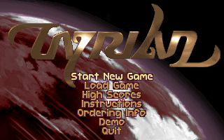 Tyrian — Title screen